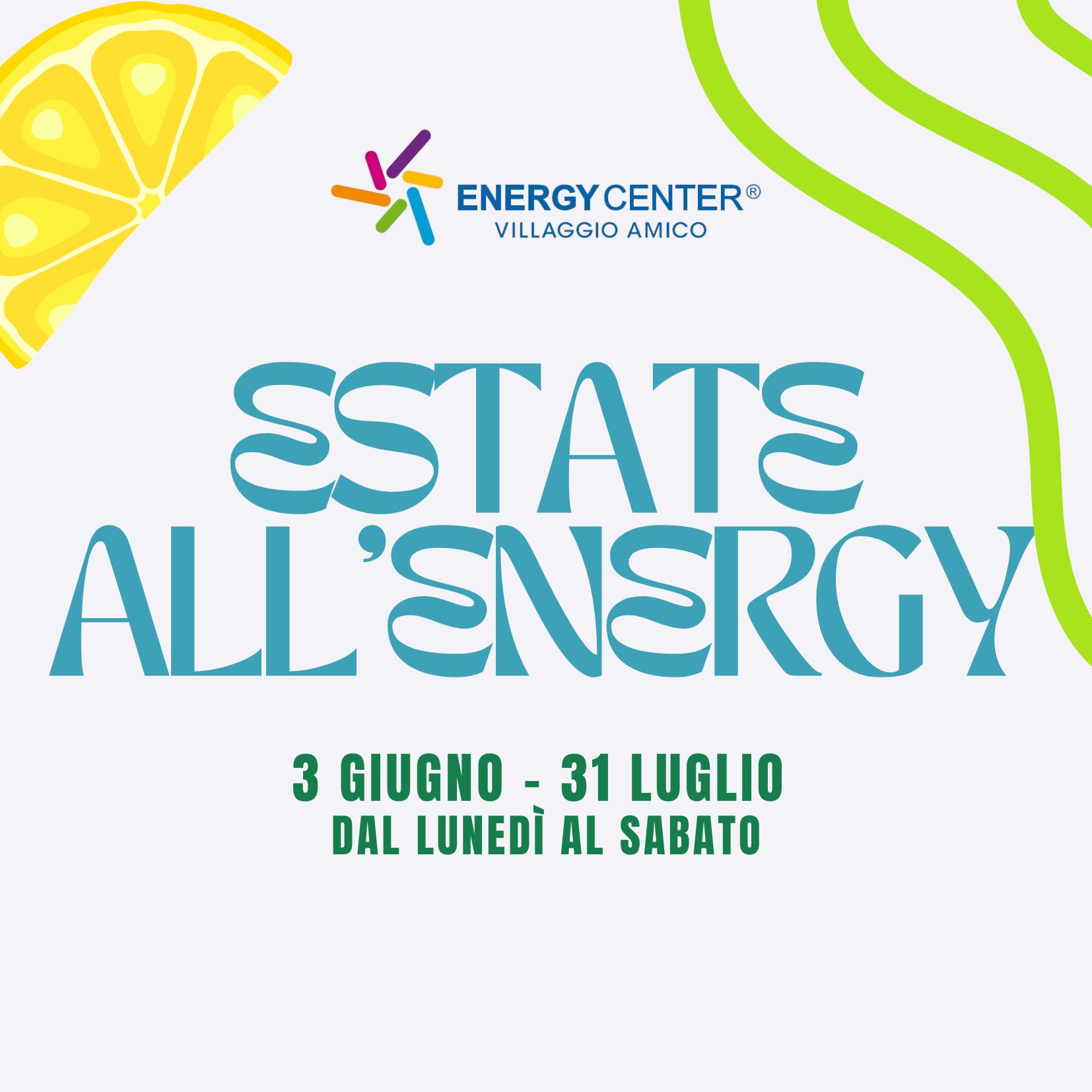 Attività estive all'Energy Center